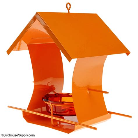 Woodlink® Orange Metal House Oriole Feeder at 